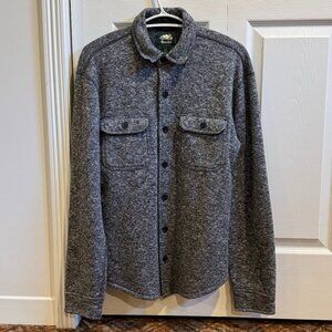Roots Grey Soft Button-up Shirt - Men's Small